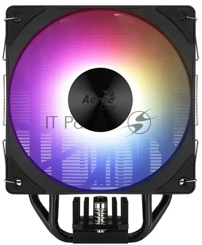 Кулер для процессора AeroCool / Formula Rime 4 черный, 120 мм, алюминий/медь, 1800 об/мин, 34 дБ, 4 pin, 230 Вт, 155 мм