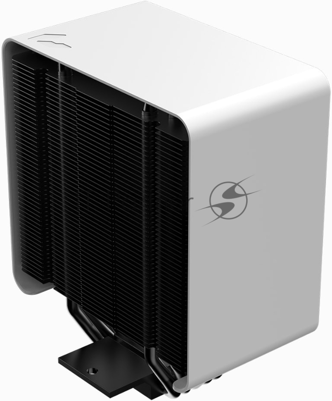 Кулер для процессора Aerocool / Formula APNX AP1-V ARGB белый, 120 мм, алюминий, 1800 об/мин, 32.8 дБ, 4 pin, 245 Вт, 157 мм