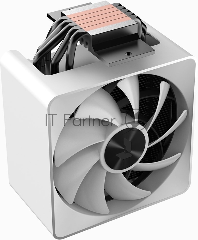 Кулер для процессора Aerocool / Formula APNX AP1-V ARGB белый, 120 мм, алюминий, 1800 об/мин, 32.8 дБ, 4 pin, 245 Вт, 157 мм