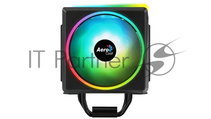 Кулер для процессора AeroCool / Formula Cylon 4F черный, 120 мм, алюминий/медь, 1800 об/мин, 26 дБ, 4 pin, 145 Вт, 160 мм