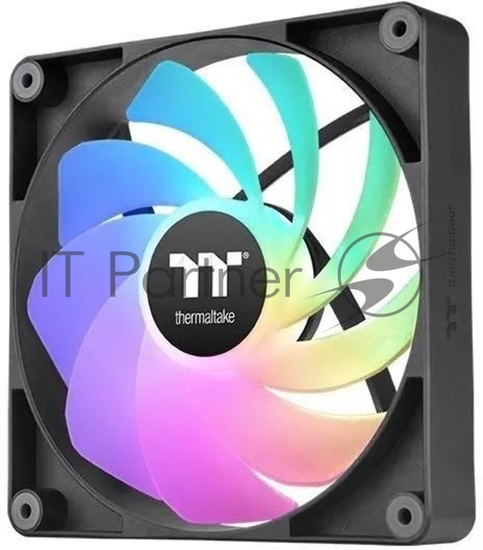 Вентилятор для корпуса Thermaltake CT140 Sync Reverse ARGB 140х140x25 черный 4-pin 32.8дБ (упак.:2шт) (CL-F174-PL14SW-A) Ret
