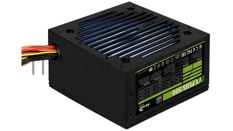 Блок питания Aerocool / Formula VX-500 PLUS RGB, 500Вт, 120мм, черный