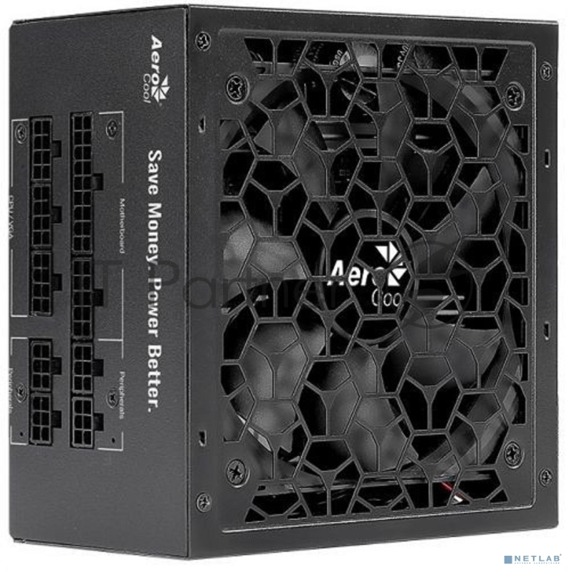 Блок питания Aerocool / Formula AERO BRONZE 850M, 850Вт, 80 PLUS Bronze, 120мм, модульный, черный