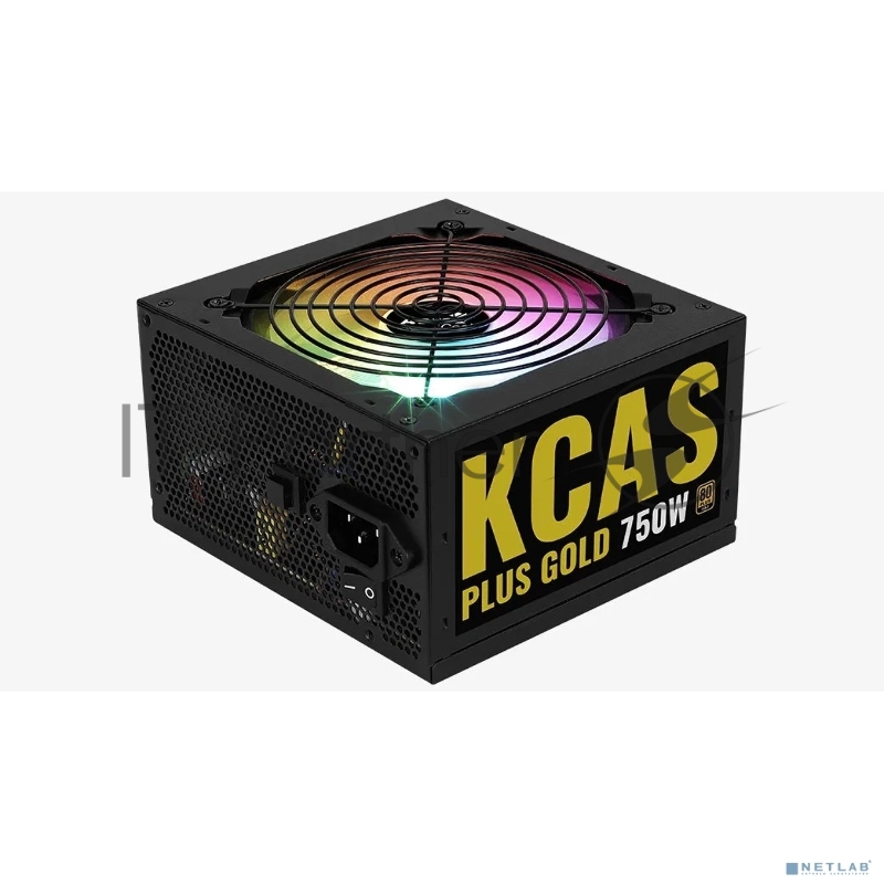 Блок питания Aerocool / Formula KCAS PLUS GOLD 750W <750W, ATX v2.4, APFC, Fan ARGB 12cm, 80+ Gold, Retail>