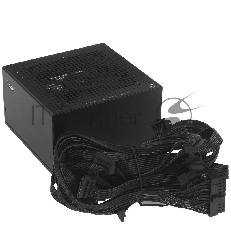 Блок питания 650W Ocypus Delta P650 (ATX, 80+ Bronze, APFC, 20+4 pin, 120mm fan, PCI-E 6+2Px3, 8xSATA) (Delta-P650-B1FDBK024X-EU)