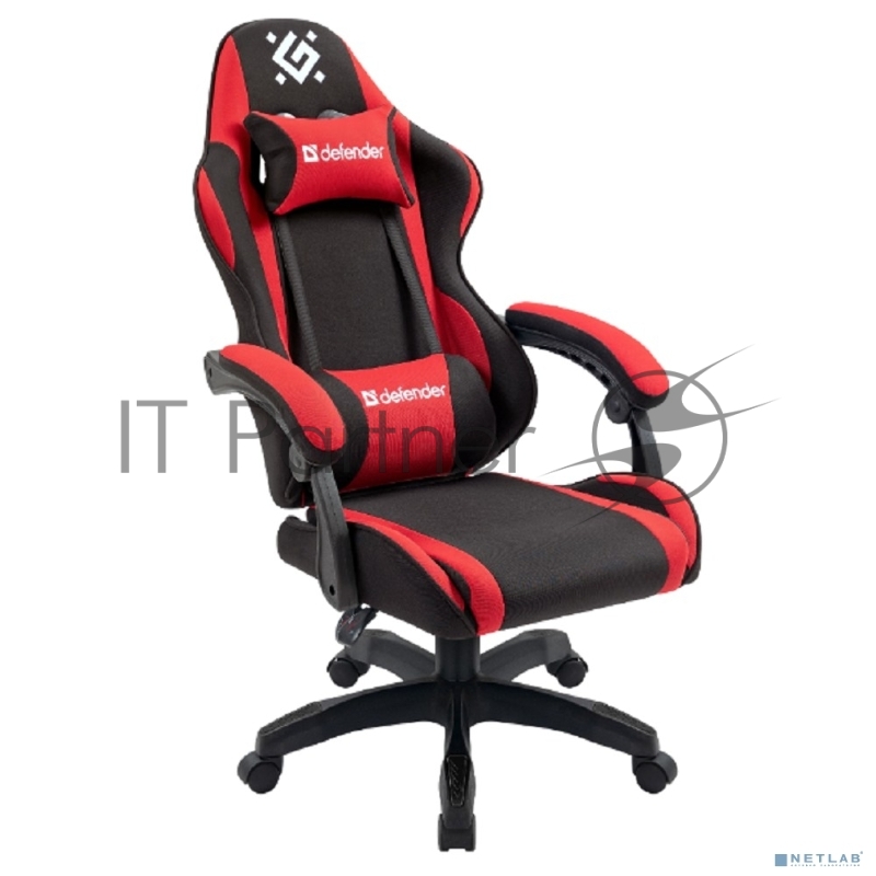 Кресло игровое Defender Expert Черн/Красный, класс 3, ткань