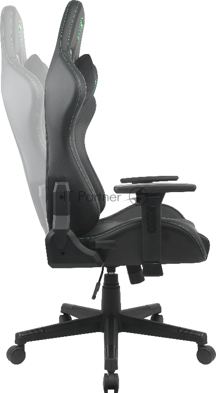 Кресло игровое Defender Revolution Чер, класс4, PU, 2подушки T