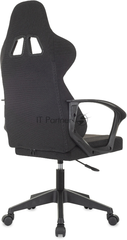 Кресло игровое Zombie Carry черный крестов. пластик