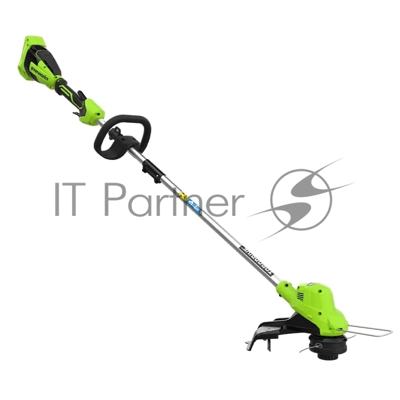 Триммер аккумуляторный GreenWorks GD40LT, 40V, 38 см, с 1хАКБ 4 Ач и ЗУ (2112207UB)