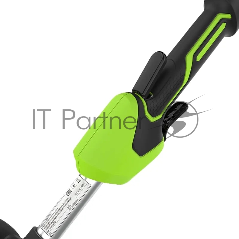 Триммер аккумуляторный GreenWorks GD40LT, 40V, 38 см, с 1хАКБ 4 Ач и ЗУ (2112207UB)