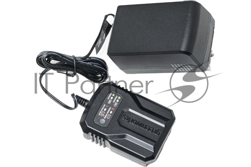 Триммер аккумуляторный GreenWorks GD40BCB, 40V, 40 см, бесщеточный, с 1хАКБ 8Ач и ЗУ (2105707UH)