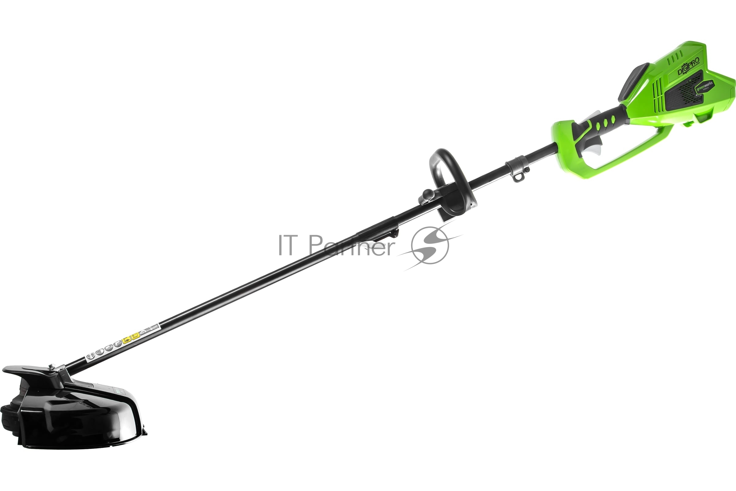 Триммер аккумуляторный GreenWorks GD40BC, 40V, 40 см, бесщеточный, с 1хАКБ 8 Ач и ЗУ (1301507UH)