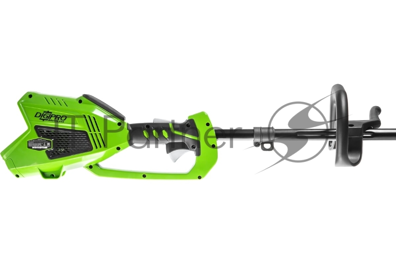 Триммер аккумуляторный GreenWorks GD40BC, 40V, 40 см, бесщеточный, с 1хАКБ 8 Ач и ЗУ (1301507UH)