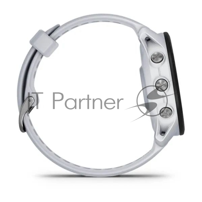 Смарт-часы Garmin Forerunner 955 33мм 1.3 корп.черный рем.белый разм.брасл.:130-220мм (010-02638-31)