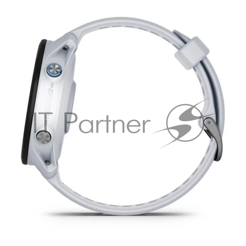 Смарт-часы Garmin Forerunner 955 33мм 1.3 корп.черный рем.белый разм.брасл.:130-220мм (010-02638-31)