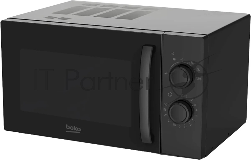 Микроволновая печь Beko SOLO MOF23300B (9211013200) черный, 23 л, 900 Вт, переключатели - поворотный механизм