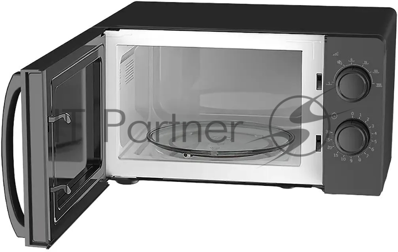 Микроволновая печь Beko SOLO MOF23300B (9211013200) черный, 23 л, 900 Вт, переключатели - поворотный механизм