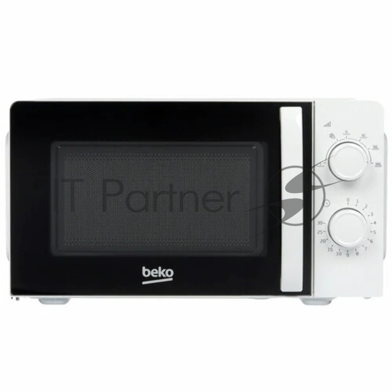 Микроволновая печь Beko SOLO MOC20100W1 белый, 20 л, 700 Вт, переключатели - поворотный механизм