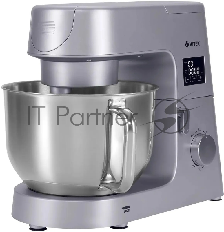 Миксер планетарный Vitek VT-PM0550 2000Вт серебристый