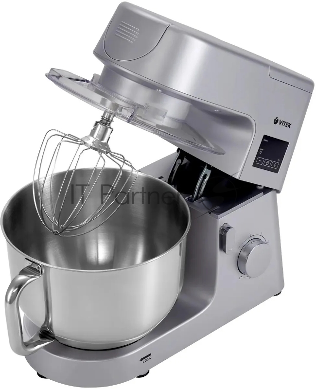 Миксер планетарный Vitek VT-PM0550 2000Вт серебристый