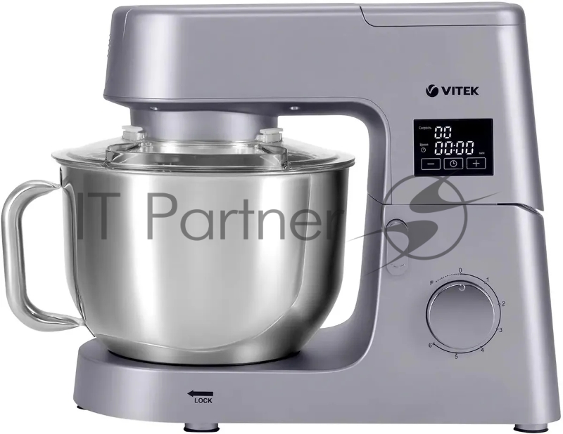 Миксер планетарный Vitek VT-PM0550 2000Вт серебристый