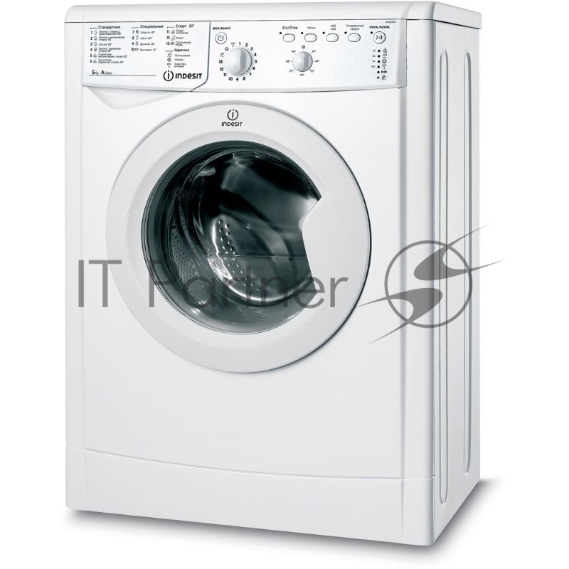 Стиральная машина Indesit IWSB 5085 CIS белый, загрузка фронтальная 5 кг, 800 об/мин., класс: А