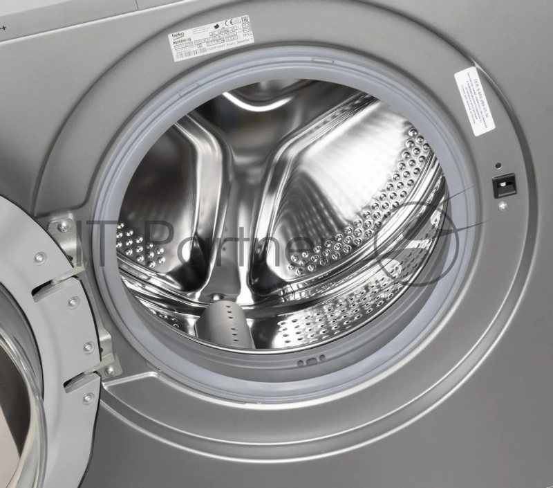 Стиральная машина Beko WSPE6H616S (7322610002) серебристый, загрузка фронтальная 6,5 кг, 1200 об/мин., класс: А++