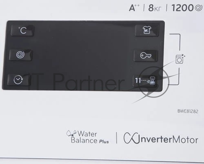Стиральная машина Indesit BWE 81282 L белый, загрузка фронтальная 8 кг, 1200 об/мин., класс: А
