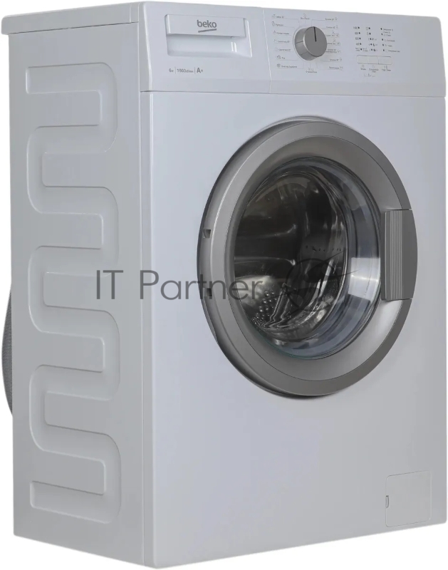 Стиральная машина Beko WDN635P1BSW (R) белый, загрузка фронтальная 6 кг, 1000 об/мин., класс: А