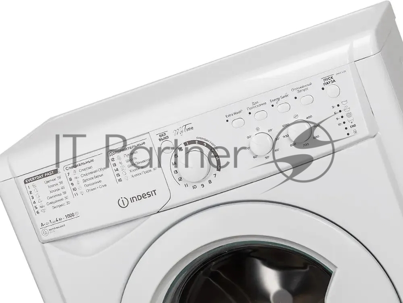 Стиральная машина Indesit EWUC 4105 CIS белый, загрузка фронтальная 4 кг, 1000 об/мин., класс: А