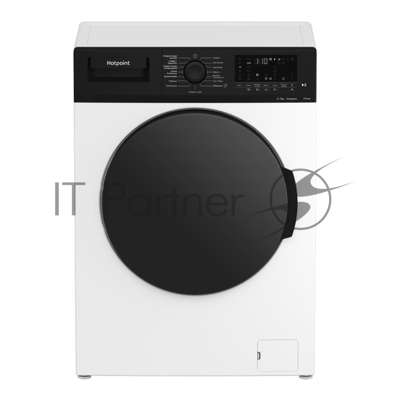 Стирально-сушильная машина Hotpoint-Ariston WDS 7448 C7S VBW белый, загр. фронтальная макс.: 7 кг 1400 об/мин класс: А