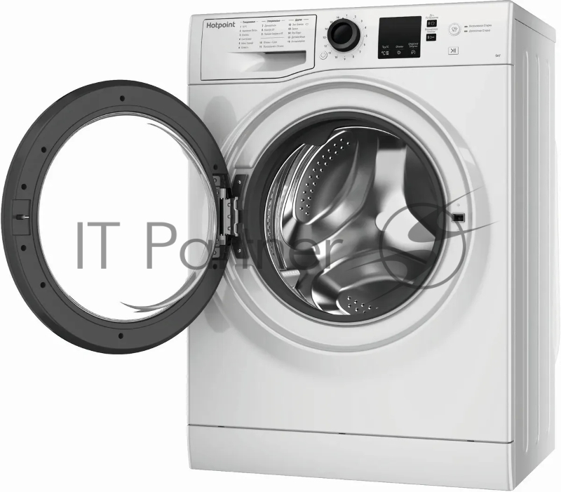 Стиральная машина HOTPOINT NSS 6015 K RU (869991644630) белый, загр. фронтальная макс.: 6 кг 1000 об/мин класс: А