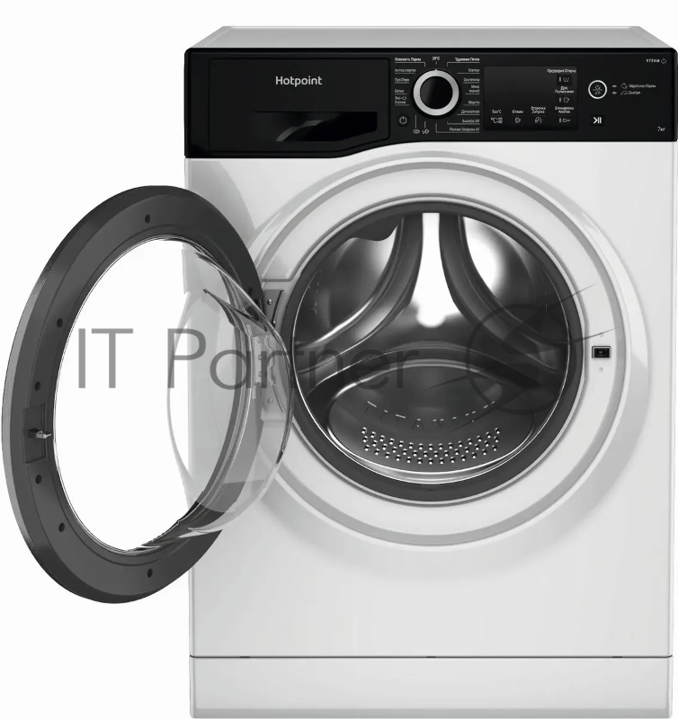 Стиральная машина HOTPOINT NSB 7225 ZSVRU белый, загр. фронтальная макс.: 7 кг 1200 об/мин класс: А