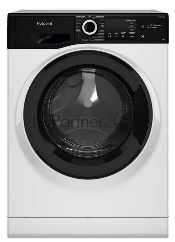 Стиральная машина HOTPOINT NSB 6015 ZK V RU белый, загр. фронтальная макс.: 6 кг 1000 об/мин класс: А+