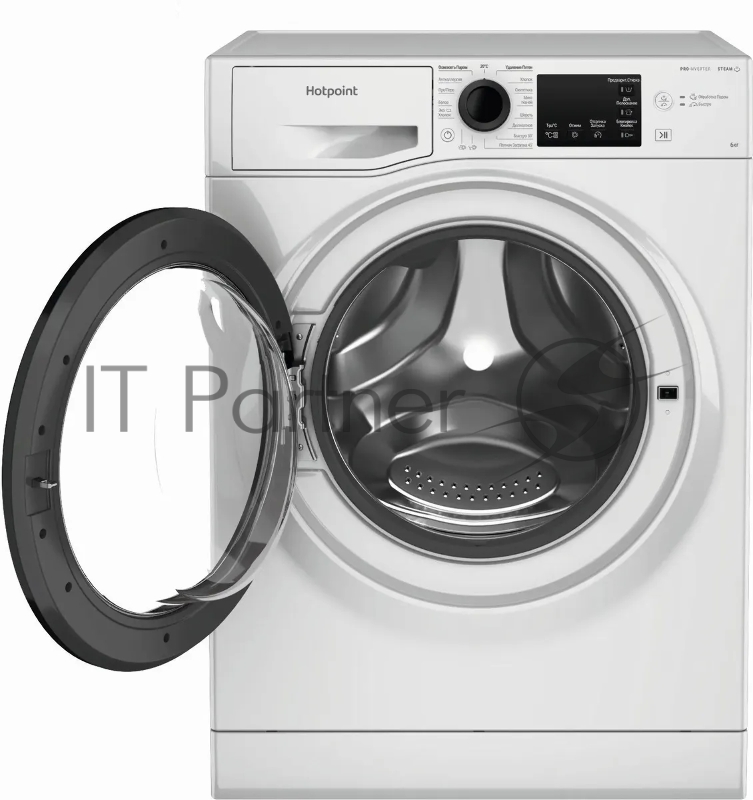 Стиральная машина HOTPOINT NSB 6039 K VE RU белый, загр. фронтальная макс.: 6 кг 1000 об/мин класс: А