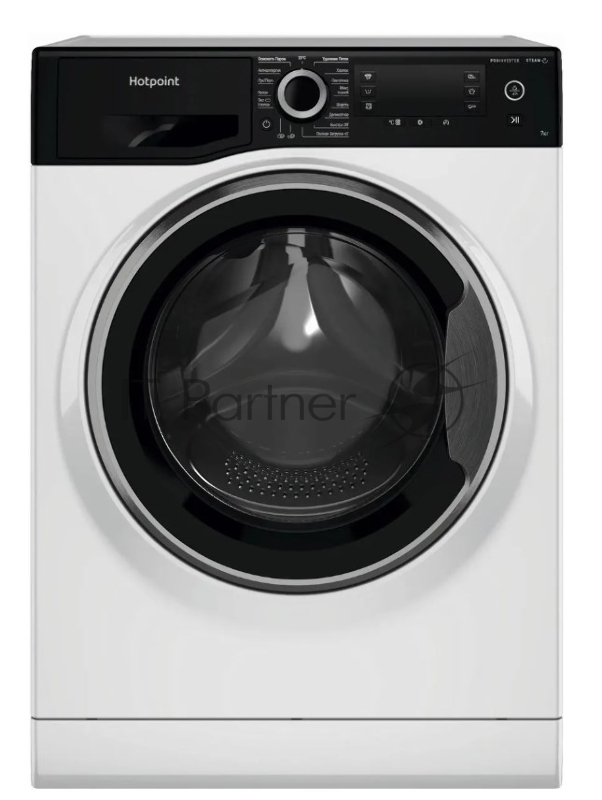 Стиральная машина HOTPOINT NSD 7239 ZS VE RU белый, загр. фронтальная макс.: 7 кг 1200 об/мин класс: А