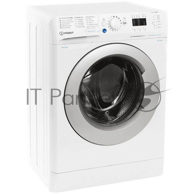 Стиральная машина Indesit BWSA 7109 WSV белый, загрузка фронтальная 7 кг, 1000 об/мин, класс: A