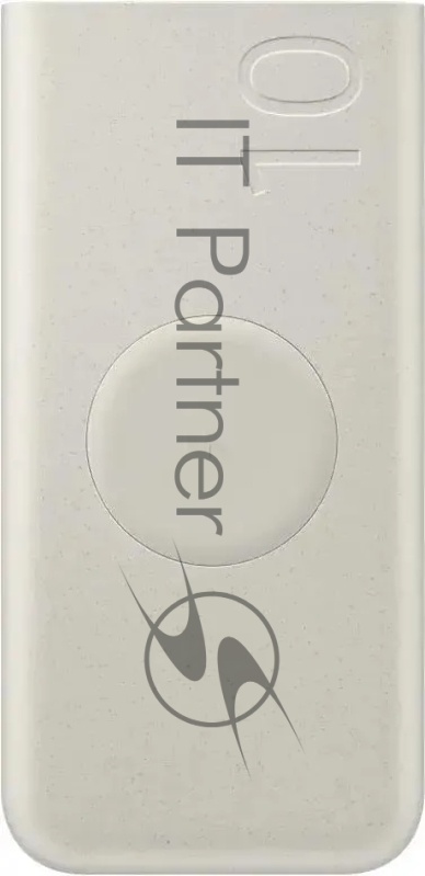 Мобильный аккумулятор Samsung EB-U2510 10000mAh 25W 3A 2xUSB-C беспров.зар. бежевый (EB-U2510XUEGRU)