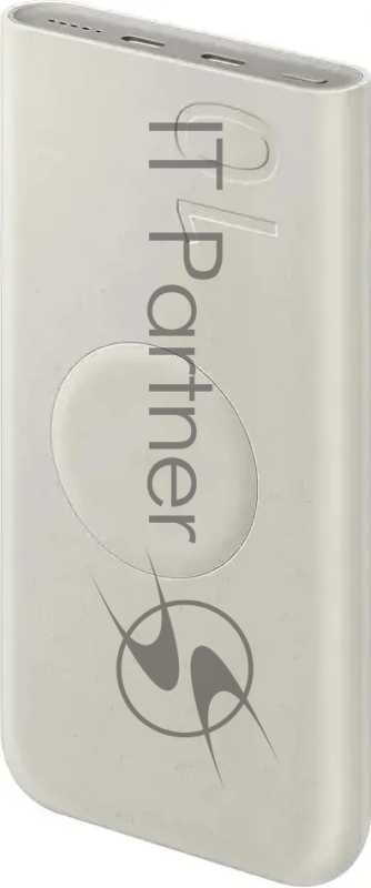 Мобильный аккумулятор Samsung EB-U2510 10000mAh 25W 3A 2xUSB-C беспров.зар. бежевый (EB-U2510XUEGRU)