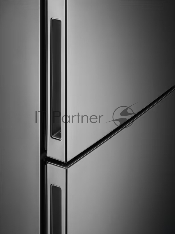 Холодильник Electrolux LNT7ME36X3 нержавеющая сталь двухкамерный 266/101л, морозилка снизу