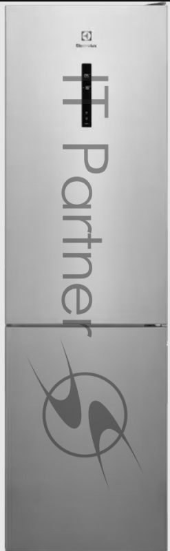 Холодильник Electrolux LNT7ME36X3 нержавеющая сталь двухкамерный 266/101л, морозилка снизу