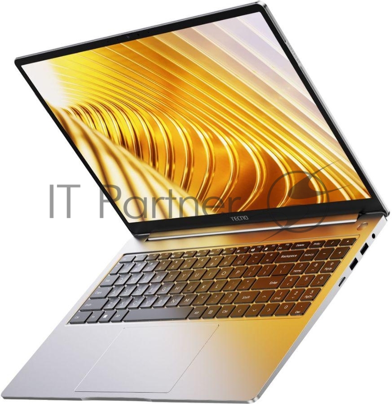 Ноутбук Tecno MegaBook T16RA Core i7 13620H 16Gb SSD1Tb Intel UHD Graphics 16 IPS FHD+ (1920x1200) Windows 11 Home grey WiFi BT Cam 6510mAh (71003300333)