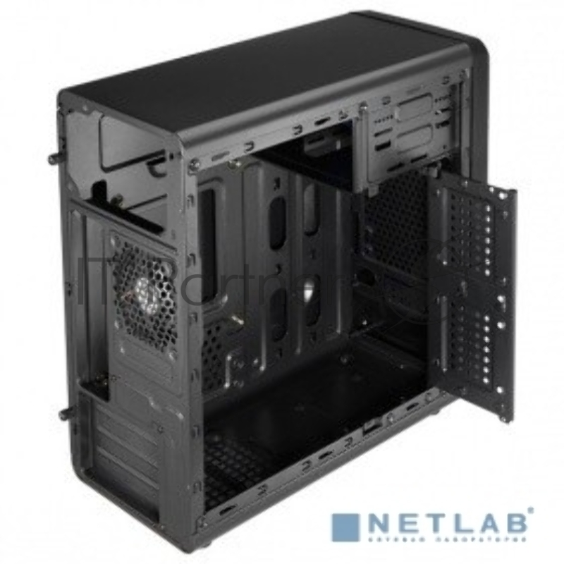 Корпус Aerocool / Formula Qs-182 черный без БП mATX 2x120mm 2xUSB2.0 1xUSB3.0 audio