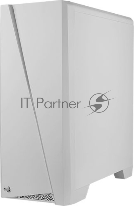 Компьютерный корпус Aerocool / Formula Cylon White без БП, боковое окно, с Card Reader, ATX, белый