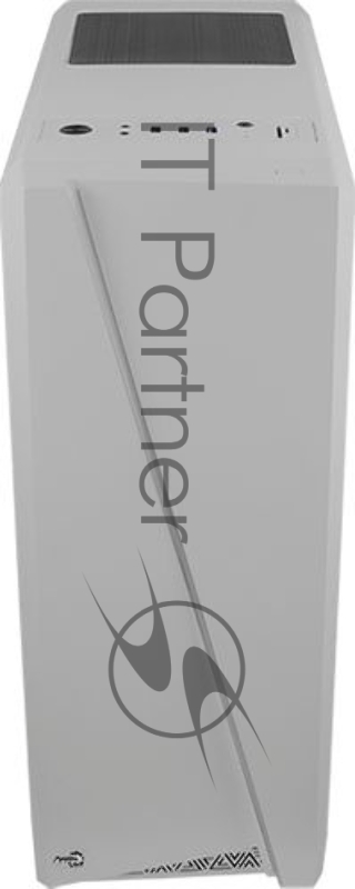 Компьютерный корпус Aerocool / Formula Cylon White без БП, боковое окно, с Card Reader, ATX, белый