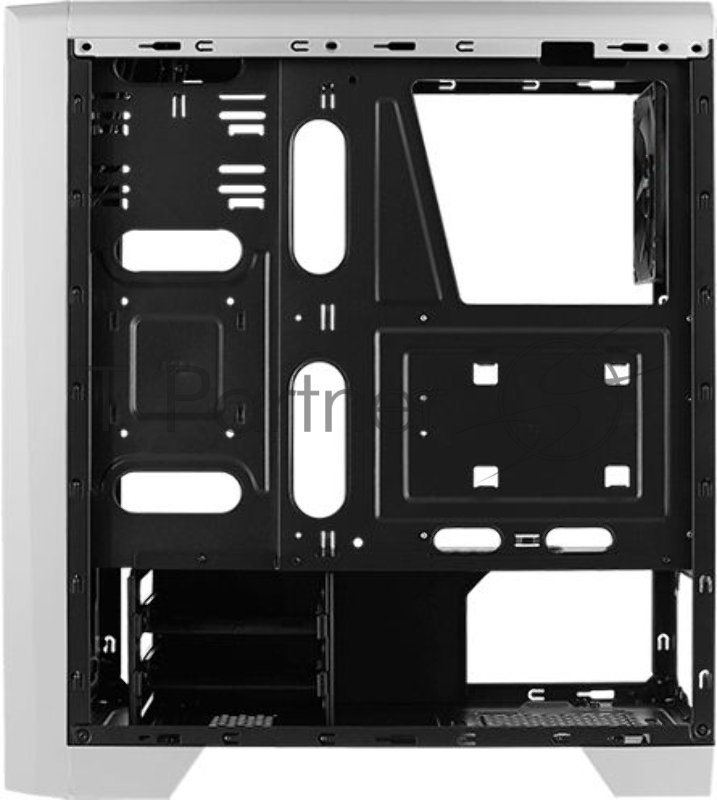 Компьютерный корпус Aerocool / Formula Cylon White без БП, боковое окно, с Card Reader, ATX, белый