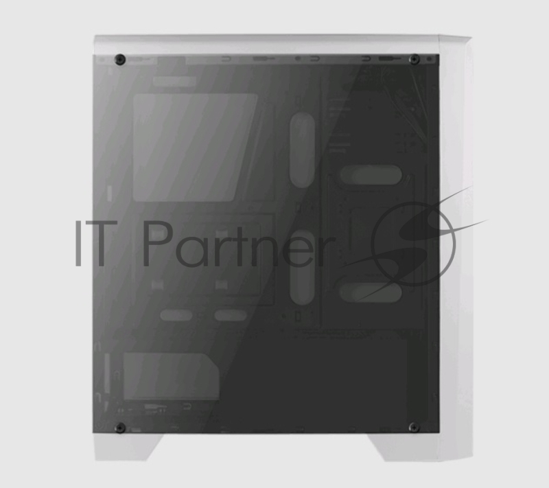 Компьютерный корпус Aerocool / Formula Cylon White без БП, боковое окно, с Card Reader, ATX, белый