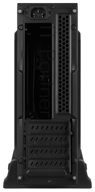 Компьютерный корпус Aerocool / Formula Playa Slim черный mATX 1x80mm 2xUSB3.0 audio bott PSU