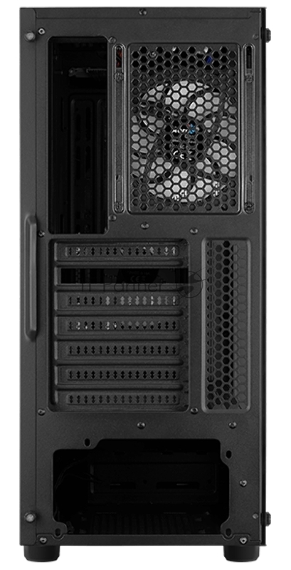 Корпус Aerocool / Formula Menace Saturn FRGB-G-BK-v1 черный без БП ATX 4x120mm 2xUSB2.0 1xUSB3.0 audio bott PSU