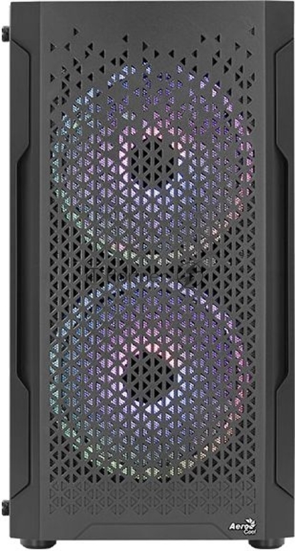 Компьютерный корпус Aerocool / Formula / Formula Trinity Mini-G-BK v2 черный без БП mATX 1x120mm 2xUSB2.0 1xUSB3.0 audio